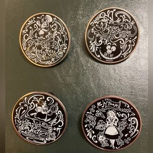 Alice in Wonderland Disney Pin Set